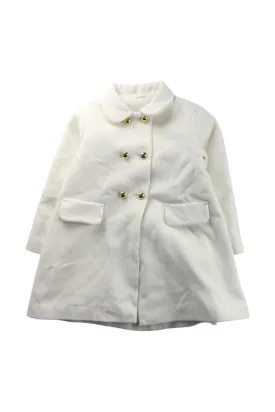 Baby Lai Double-Breasted Coat, Size 6T