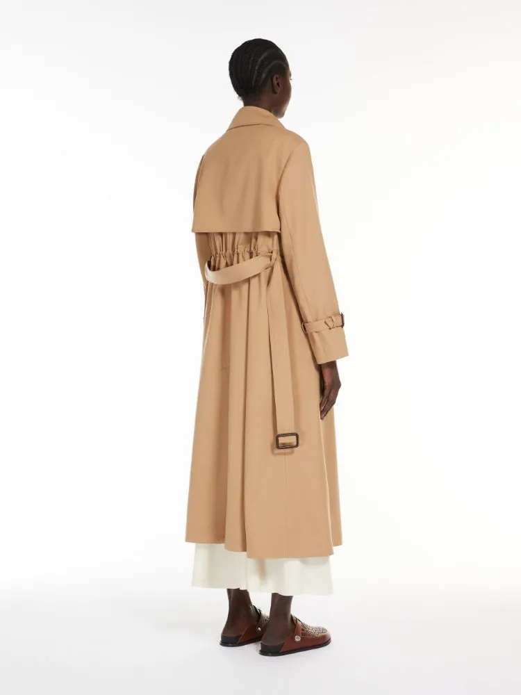 camel trench coat
