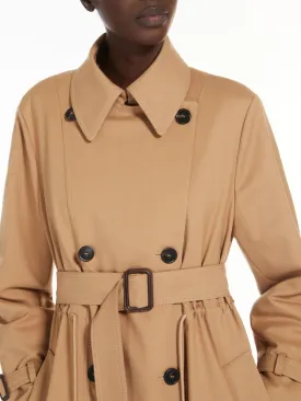 camel trench coat