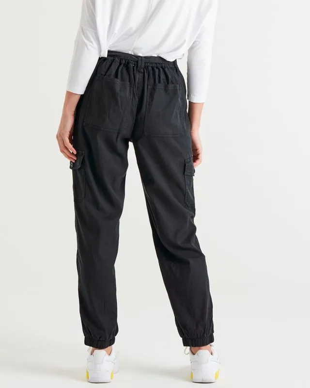 Canterbury Lyocell Cargo Pants - Charcoal