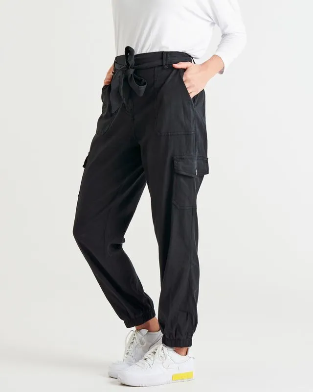 Canterbury Lyocell Cargo Pants - Charcoal