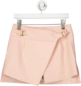 Dion Lee Pink Interlocking Tailored Blazer Skirt UK 8
