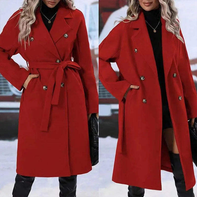 EleganceLine Trench Coat