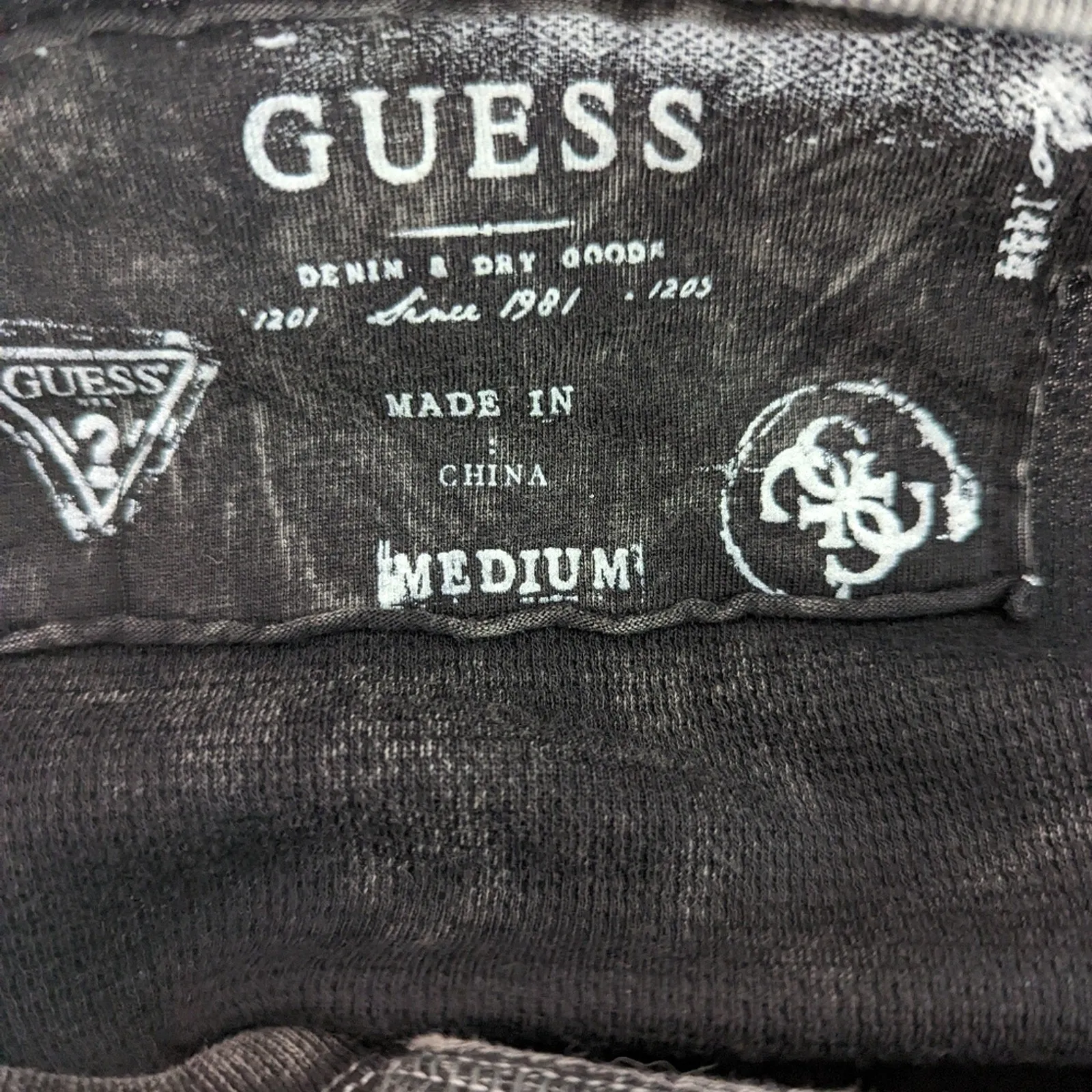 Guess Waffle Weave Henley M