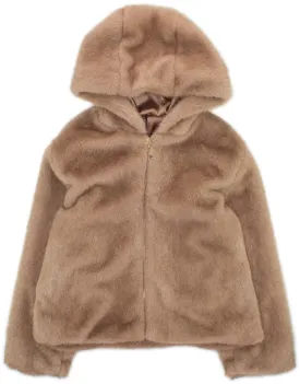 MANILA GRACE FAUX FUR COAT