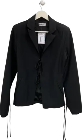 Mistress Rocks Black Timeline Tailored Blazer UK M